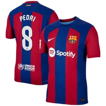 Pedri Barcelona 2023/24 Home Jersey - Royal