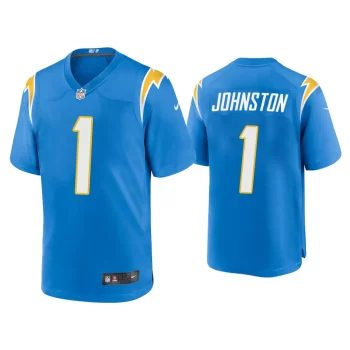 Quentin Johnston Los Angeles Chargers Powder Blue 2023 NFL Draft Game Jersey