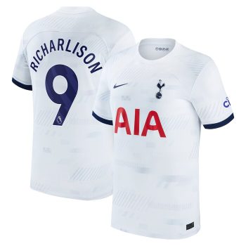 Richarlison Tottenham Hotspur Home 2023/24 Replica Player Jersey - White
