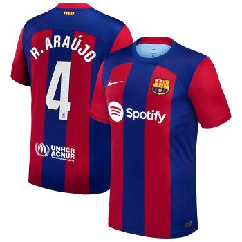 Ronald Araujo Barcelona 2023/24 Home Replica Jersey - Royal