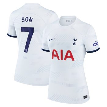 Son Heung-min Tottenham Hotspur Women Home 2023/24 Replica Player Jersey - White