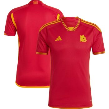 AS Roma 2023/24 Home Replica Jersey - Red