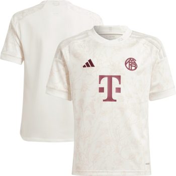 Bayern Munich Youth 2023/24 Third Replica Jersey - White