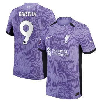 Darwin Nunez Liverpool 2023/24 Third Vapor Match Player Jersey - Purple