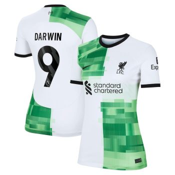 Darwin Nunez Liverpool Women 2023/24 Away Replica Jersey - White