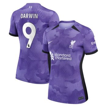 Darwin Nunez Liverpool Women 2023/24 Third Stadium Replica Player Jersey - Purple