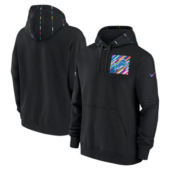 Detroit Lions 2023 NFL Crucial Catch Club Pullover Hoodie - Black