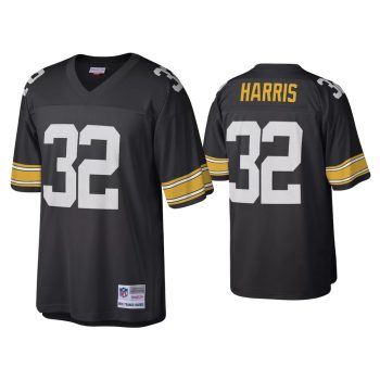 Franco Harris Pittsburgh Steelers Black Throwback Retired Player Jersey