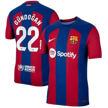 Ilkay Gundogan Barcelona 2023/24 Home Match Player Jersey - Royal