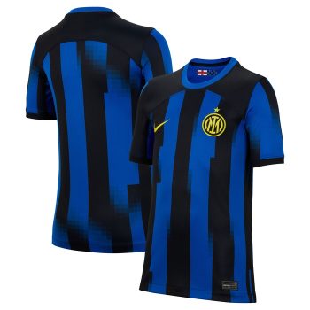 Inter Milan Youth 2023/24 Home Replica Jersey - Blue