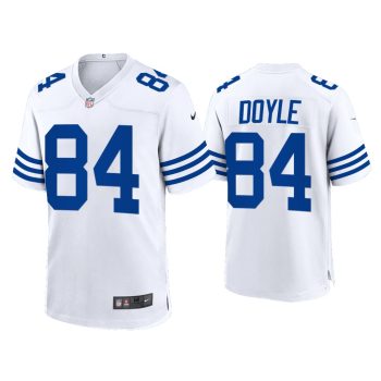Jack Doyle Indianapolis Colts White 2021 Throwback Game Jersey