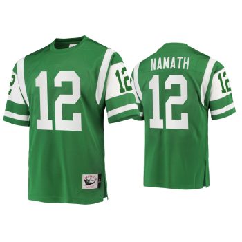 Joe Namath New York Jets Green Jersey