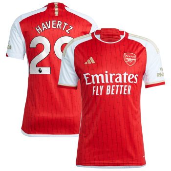 Kai Havertz Arsenal 2023/24 Home Replica Player Jersey - Red