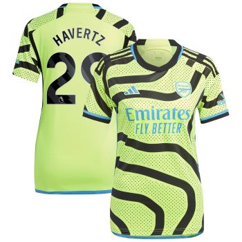 Kai Havertz Arsenal Women 2023/24 Away Replica Player Jersey - Yellow