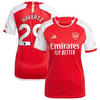 Kai Havertz Arsenal Women 2023/24 Home Replica Player Jersey - Red