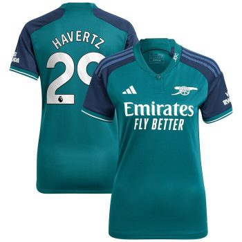 Kai Havertz Arsenal Women 2023/24 Third Replica Player Jersey - Green