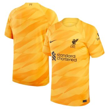 Liverpool 2023/24 Goalkeeper Replica Stadium Jersey - Yellow/Orange