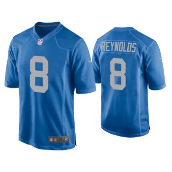 Men Josh Reynolds Detroit Lions Blue Throwback Game Jersey