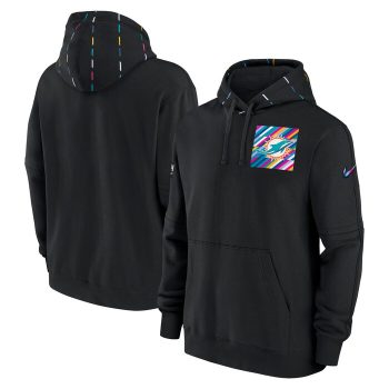 Miami Dolphins 2023 NFL Crucial Catch Club Pullover Hoodie - Black