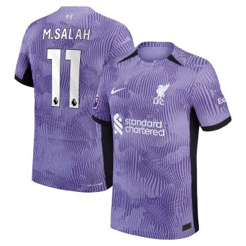 Mohamed Salah Liverpool 2023/24 Third Vapor Match Player Jersey - Purple