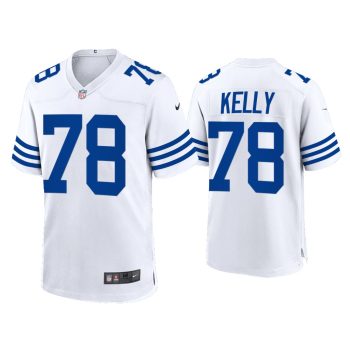 Ryan Kelly Indianapolis Colts White 2021 Throwback Game Jersey
