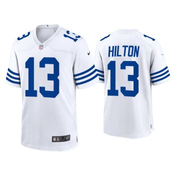 T.Y. Hilton Indianapolis Colts White 2021 Throwback Game Jersey