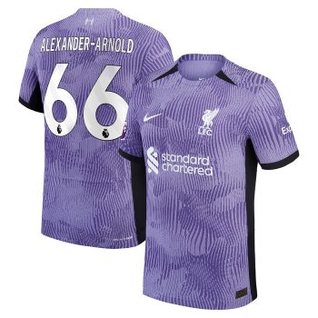 Trent Alexander-Arnold Liverpool 2023/24 Third Vapor Match Player Jersey - Purple