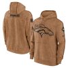 Denver Broncos 2023 Salute To Service Club Pullover Hoodie - Brown