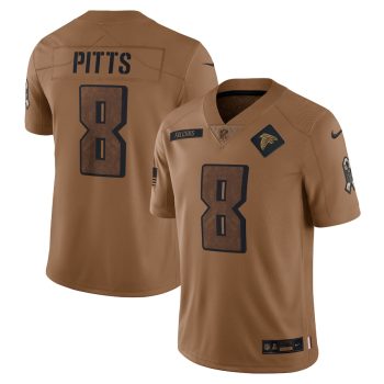 Kyle Pitts Atlanta Falcons 2023 Salute To Service Limited Jersey - Brown