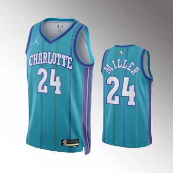 Brandon Miller #24 Swingman Replica Charlotte Hornets 2023-24 Classic Edition Jersey - Teal