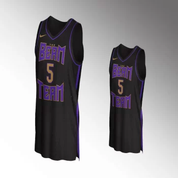 De'Aaron Fox #5 Concept Series Sacramento Kings 2023-24 City Edition Jersey - Black