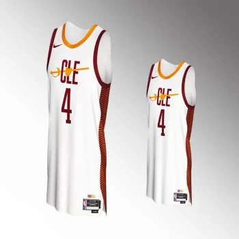 Evan Mobley #4 Concept Series Cleveland Cavaliers 2023-24 City Edition Jersey - White