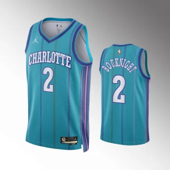 James Bouknight #2 Swingman Replica Charlotte Hornets 2023-24 Classic Edition Jersey - Teal