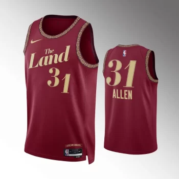 Jarrett Allen #31 Swingman Cleveland Cavaliers 2023-24 City Edition Jersey - Red