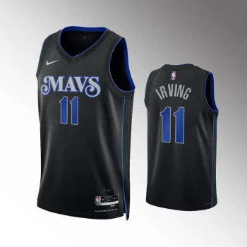 Kyrie Irving #11 Swingman Dallas Mavericks 2023-24 City Edition Jersey - Grey