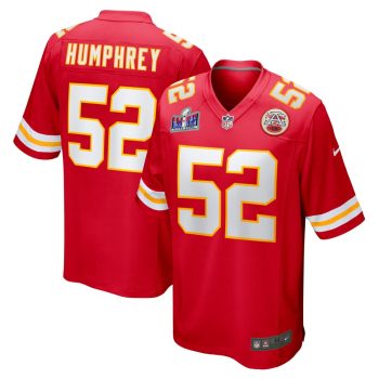 Creed Humphrey Kansas City Chiefs Super Bowl LVIII Game Jersey - Red