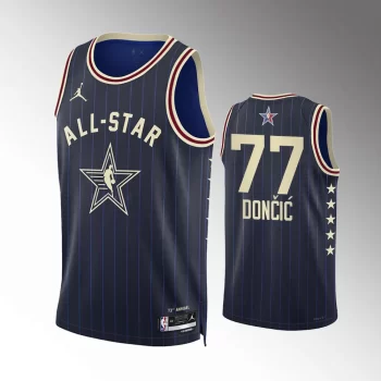 Dallas Mavericks 2024 NBA All-Star Game Luka Doncic Blue Jersey