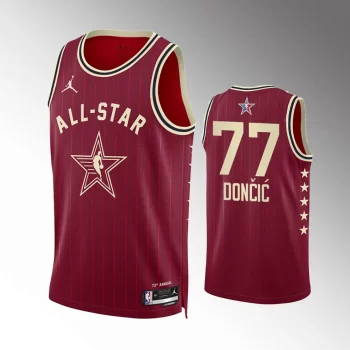 Dallas Mavericks 2024 NBA All-Star Game Luka Doncic Red Jersey