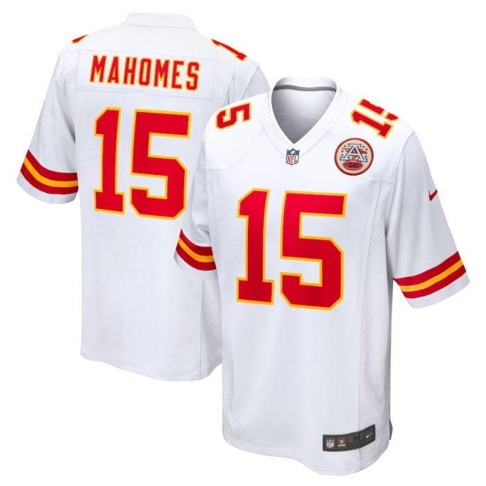 Patrick Mahomes Kansas City Chiefs Game Jersey - White