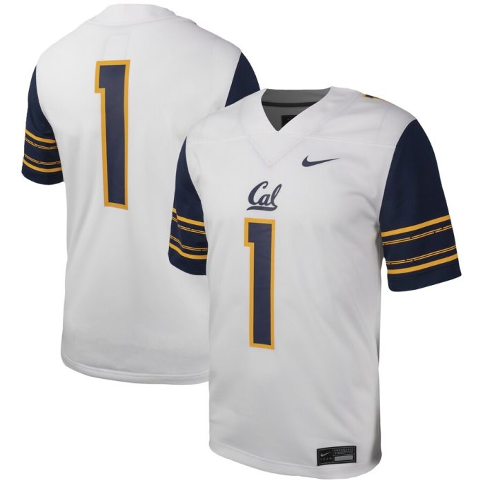 #1 Cal Bears Untouchable Football Replica Jersey - White