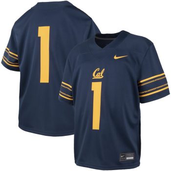 #1 Cal Bears Youth Untouchable Replica Game Jersey - Navy