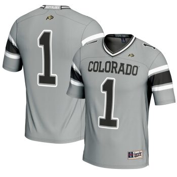 #1 Colorado Buffaloes GameDay Greats Endzone Football Jersey - Gray