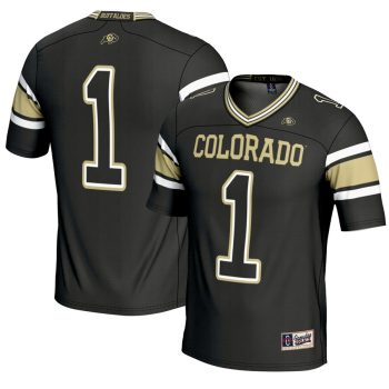 #1 Colorado Buffaloes GameDay Greats Youth Endzone Football Jersey - Black