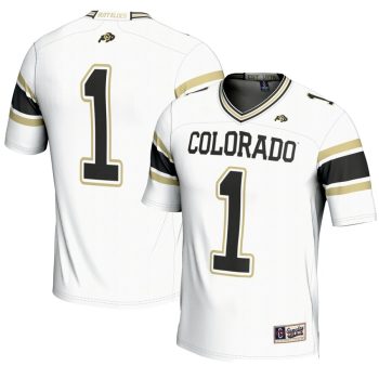 #1 Colorado Buffaloes GameDay Greats Youth Endzone Football Jersey - White