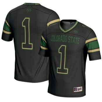 #1 Colorado State Rams GameDay Greats Endzone Football Jersey - Black