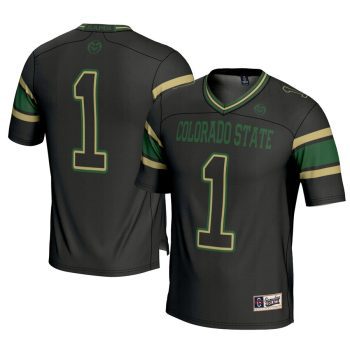 #1 Colorado State Rams GameDay Greats Youth Football Jersey - Black