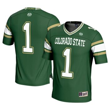 #1 Colorado State Rams GameDay Greats Youth Football Jersey - Green