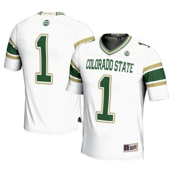 #1 Colorado State Rams GameDay Greats Youth Football Jersey - White