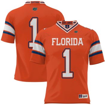 #1 Florida Gators GameDay Greats Youth Football Jersey - Orange
