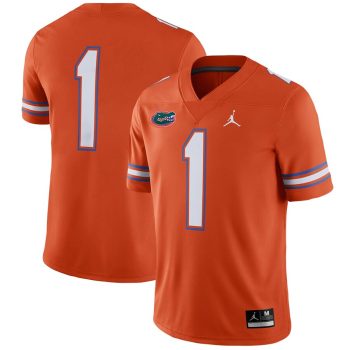 #1 Florida Gators Jordan Brand Alternate Game Jersey - Orange